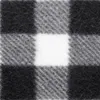 A close-up view of a black and white checkered pattern, likely a picnic blanket. Produktbild-Vorschau