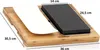 A lava stone grill set with dimensions indicated. Produktbild-Vorschau