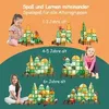 Olvy Magnetische bouwstenen, 110 stuks, Montessori Productafbeelding-voorbeeld 3