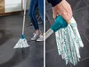 Leifheit 56792 mop Metal, Plastic, Viscose Turquoise, White Anteprima dell’immagine prodotto 21