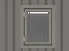 Metall Gerätehaus Modell Skylight 5,80 m² Alu Grau Produktbild-Vorschau 13