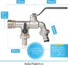 Bächlein Universal Doppel-Wasserhahn für den Garten Produktbild-Vorschau 8