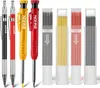 Zimmermannsbleistift-Set Tieflochmarkierer, 4 Produktbild-Vorschau 1