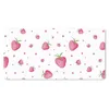 MuchoWow® Mauspad Mousepad Erdbeere - Obst - Aquarell 60x30 Produktbild-Vorschau 1