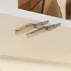 Weißer Vitrinenschrank mit 2 Glastüren & 2 Schubladen Produktbild-Vorschau 7