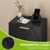 Beistelltisch mit 2 Schubladen, 2 USB-Anschlš¹ssen und 2 Produktbild-Vorschau 3