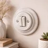 Podtynkowy porcelanowy podwójny przełącznik retro I PR1 Podgląd zdjęcia produktu 4