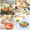 TRANKIELO® - 4 kusů nerozbitelných dietních talířů – pro Náhled obrázku produktu 7