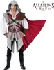 Assassins Creed Kostüm Ezio deluxe für Herren Gr. M-XL weiß rot Computerspiel Mittelalter Fasching Karneval Produktbild-Vorschau