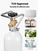 Réservoir de CO2 VEVOR (2 kg) Bouteille de CO2 en acier Voir les images du produit 5