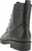 A black leather boot shown from the back and side. Produktbild-Vorschau