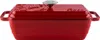 Sallys Gusseisen Brotbackform Baba - Lava Red Produktbild-Vorschau 1