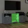A TV stand with LED lighting in a room. Anteprima dell’immagine prodotto