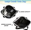Strandtasche Damen mit Reißverschluss, Große Strandtasche Produktbild-Vorschau 3