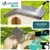 VOUNOT® Casa per gatti e cani da interno e da esterno, casa Anteprima dell’immagine prodotto 12
