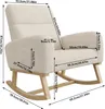 ProximaX Mid-Century Modern gepolsterter Schaukelstuhl mit Produktbild-Vorschau 7