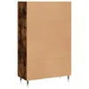 vidaXL Credenza rovere affumicato 69,5x31x115 cm materiale Anteprima dell’immagine prodotto 9
