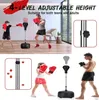 KOMFOTTEU boxovací míč boxovací pytel na stojanu s Náhled obrázku produktu 7
