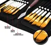 18 Stück Pinselset Malen,Künstler Pinsel Set,Acrylfarben Produktbild-Vorschau 2