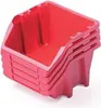 Sada úložných boxov 16ks BINEER SHORT 92x77x60 mm červená Náhľad obrázku produktu 5