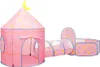vidaXL Spielzelt für Kinder Rosa 301x120x128 cm Produktbild-Vorschau 3
