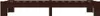VidaXL 283299, Braun, 105 cm, 2,13 m, 30 cm, 1000 x 2000 Produktbild-Vorschau 3