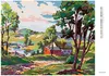 Diamondi - Diamond painting - LANDBAU AM KLEINEN TEICH, Produktbild-Vorschau 3