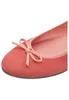 Tamaris Damen Ballerina Velours Leder Schleife TOUCHit Produktbild-Vorschau 6