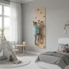 Kletterwand Quadrat 3 Holz - Graue Griffe Produktbild-Vorschau 2