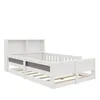 Flieks Kinderbett 90x200cm mit Led, Bodenbett Holzbett mit Produktbild-Vorschau 12