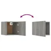 TV-Wandschränke 4 Stk. Grau Sonoma 30,5x30x30 cm Produktbild-Vorschau 11