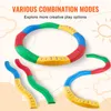 VEVOR balanční stupínky, 8 kusů balančních desek pro Náhled obrázku produktu 6