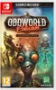 The image shows the front cover of a Nintendo Switch game case for the Oddworld Collection. Produktbild-Vorschau