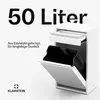 Klarstein Single-Compartment Mülleimer 50L - Edelstahl Produktbild-Vorschau 2