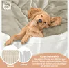 A cute puppy sleeping on a soft blanket. Náhľad obrázku produktu