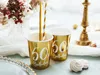Pappbecher Happy Birthday #50 220ml/6Stk. Gold Produktbild-Vorschau 3