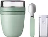 Lunchpot Mepal ELLIPSE + skládací lžíce – Nordic Sage Náhled obrázku produktu 14