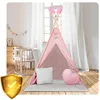 Nukido NK-406 Dětské teepee - růžové Náhled obrázku produktu 17