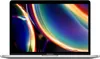 A silver Apple Macbook Pro laptop is shown from the front. Produktbild-Vorschau