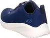 A side view of a blue Skechers sneaker with a white sole. Anteprima dell’immagine prodotto