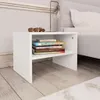 vidaXL Noční stolky 2 ks. Bílé 40x30x30 cm výrobek z Náhled obrázku produktu 2