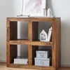 WOHNLING Standregal Massivholz Sheesham 82 cm hoch 4 Böden Produktbild-Vorschau 19