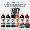 Sciroppo Slush set party 6 gusti 250 ml +125 cannucce Anteprima dell’immagine prodotto 5