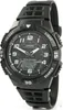 A black Casio analog-digital sports watch with a black rubber strap is shown against a white background. Produktbild-Vorschau