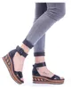 Rieker Damen Sandalen geschlossene Ferse Keilabsatz 68194, Produktbild-Vorschau 35