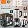 Zimilo Hausgebrauch Entsafter Mixer aus Edelstahl, 1,5L Produktbild-Vorschau 2