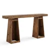 Console tafel van massief hout, 160 cm, salontafel voor Productafbeelding-voorbeeld 11
