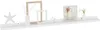 vidaXL Étagères murales 2 pcs. Blanc 100x9x3 cm Voir les images du produit 11