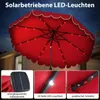 Parasol COSTWAY 300 cm avec éclairage LED, 8 baleines, Voir les images du produit 5