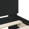 Bett mit LED-Beleuchtung ohne Matratze Schwarz 120x200 cm Produktbild-Vorschau 9